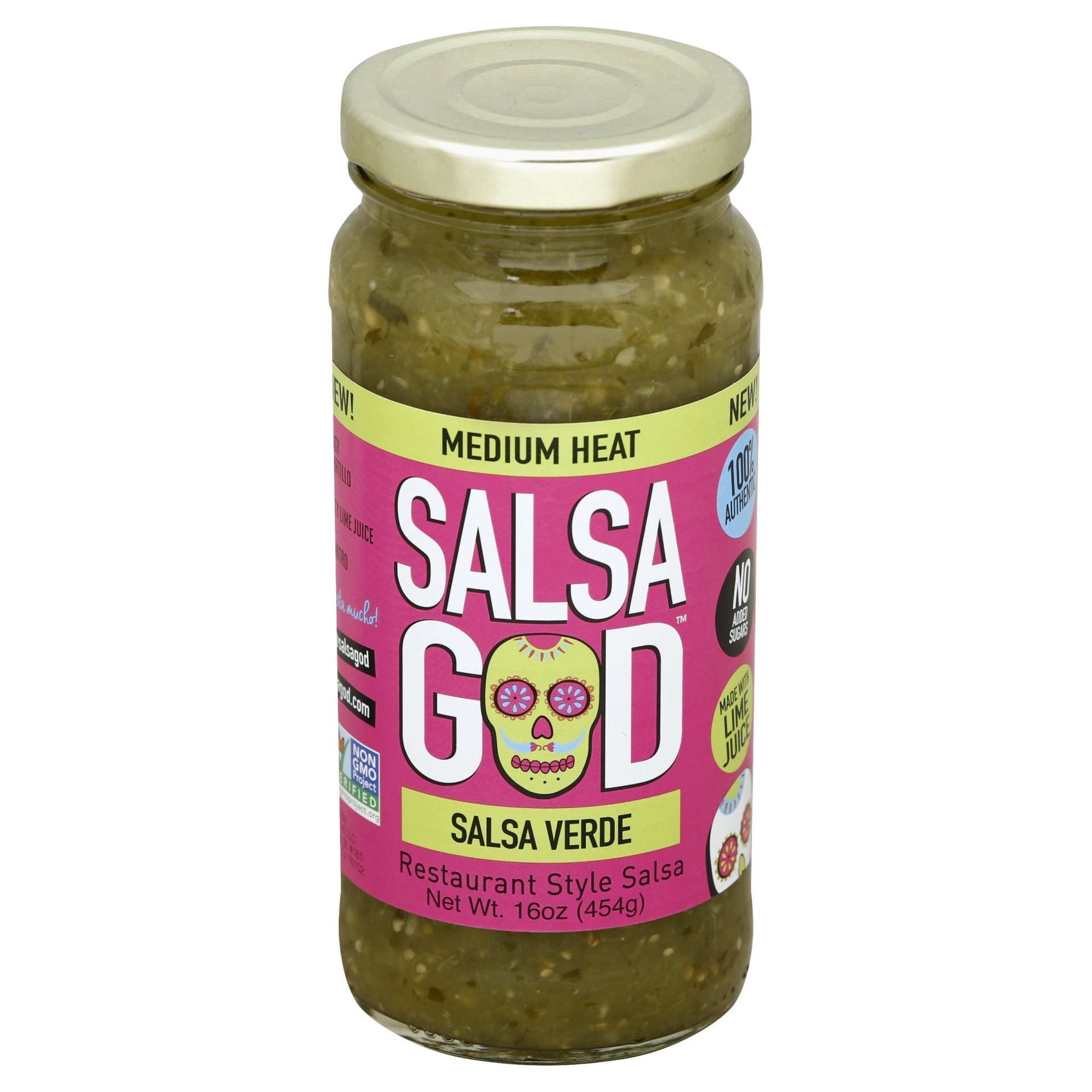 slide 1 of 1, Salsa God Salsa 16 oz, 16 oz