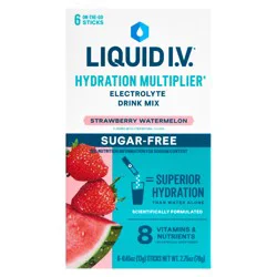 Liquid I.V. 6CT SUGAR FREE STRAWBERRY WATERMELON