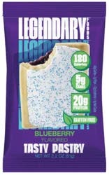 Legendary Foods Protein Pastry - Blueberry, 2.2 oz Pastry