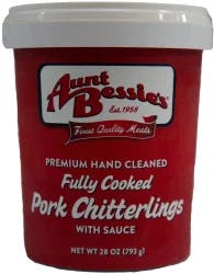 Aunt Bessie's Premium Hand Cleaned Fully Cooked Pork Chitterlings