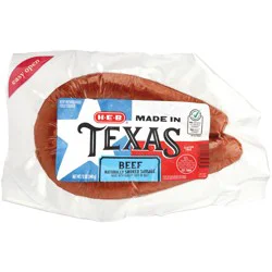 H-E-B Made In Texas Beef Smoked Sausage