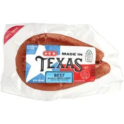 H-E-B Made In Texas Beef Smoked Sausage