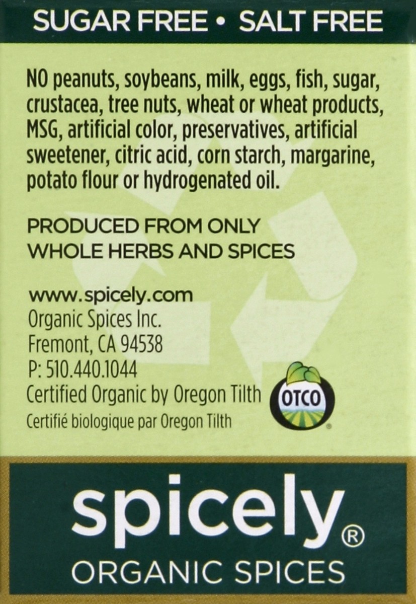 slide 4 of 4, Spicely Organic Spices Cinnamon 0.45 oz, 0.45 oz