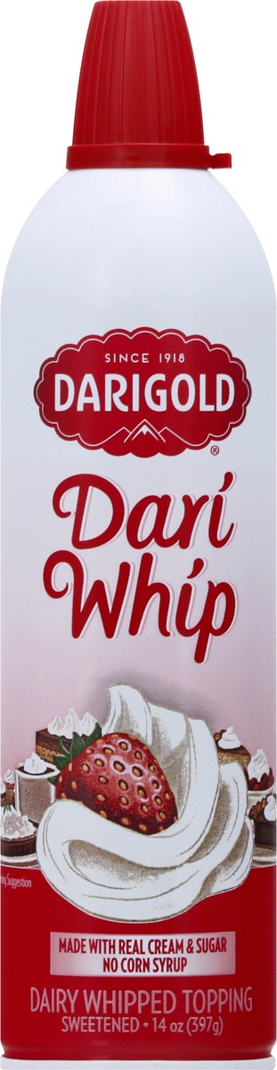 slide 7 of 11, Darigold Dari Whip Sweetened Dairy Whipped Topping 14 oz, 14 oz