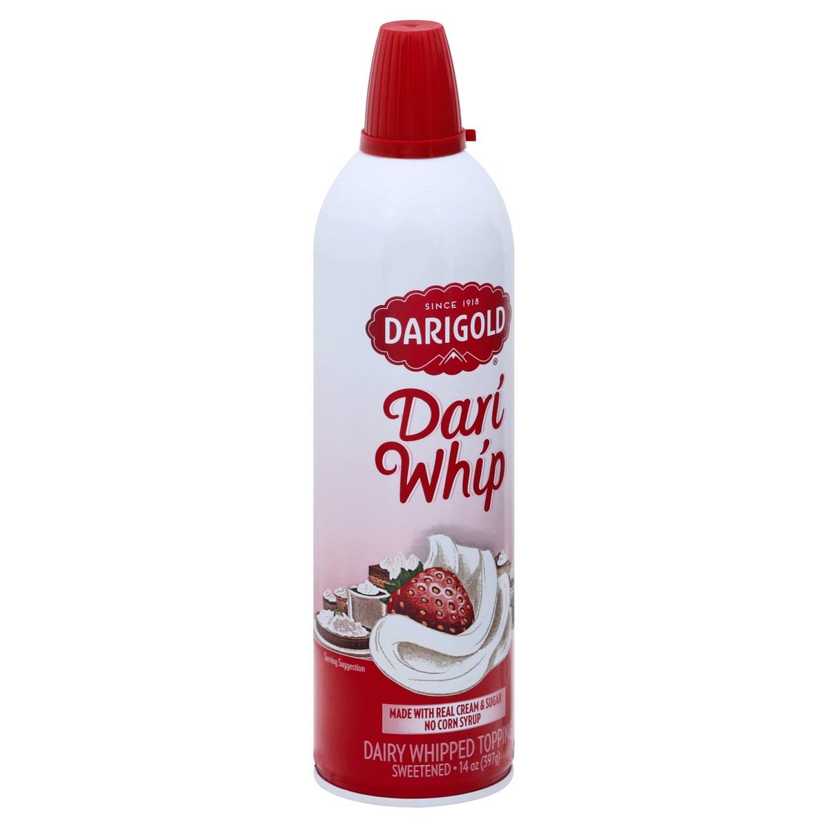 slide 2 of 11, Darigold Dari Whip Sweetened Dairy Whipped Topping 14 oz, 14 oz