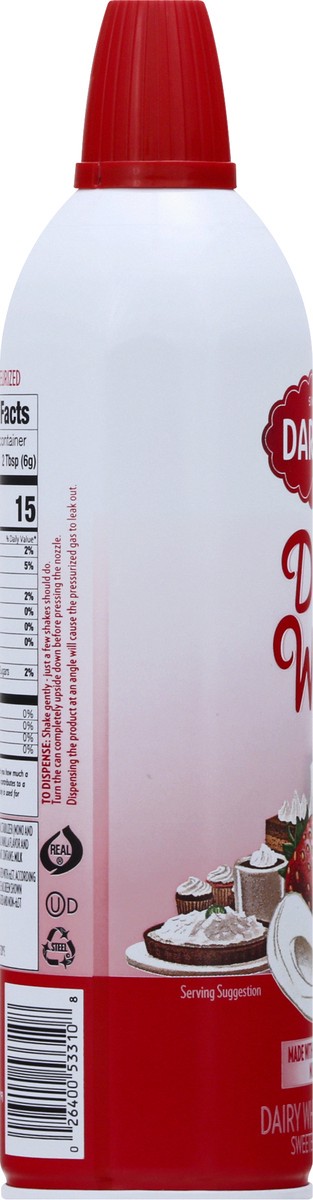 slide 10 of 11, Darigold Dari Whip Sweetened Dairy Whipped Topping 14 oz, 14 oz