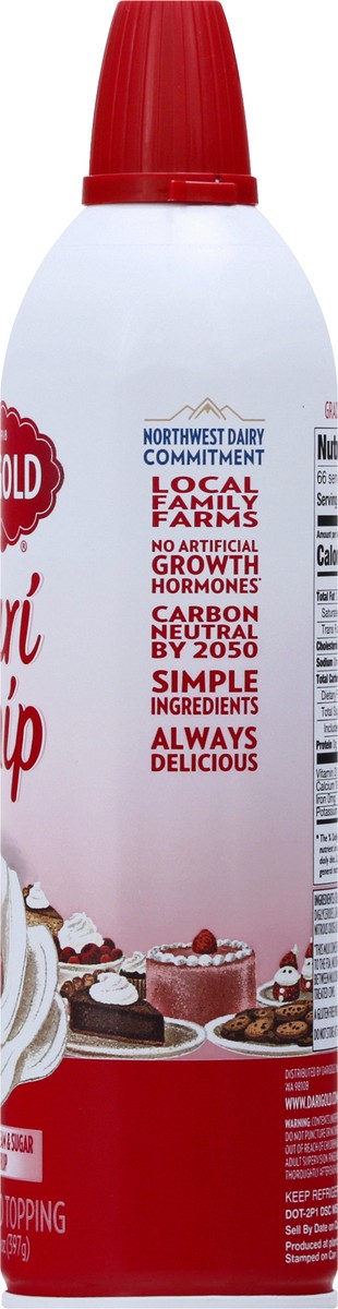 slide 6 of 11, Darigold Dari Whip Sweetened Dairy Whipped Topping 14 oz, 14 oz