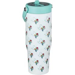 Destination Holiday Tumbler - Texas Floral