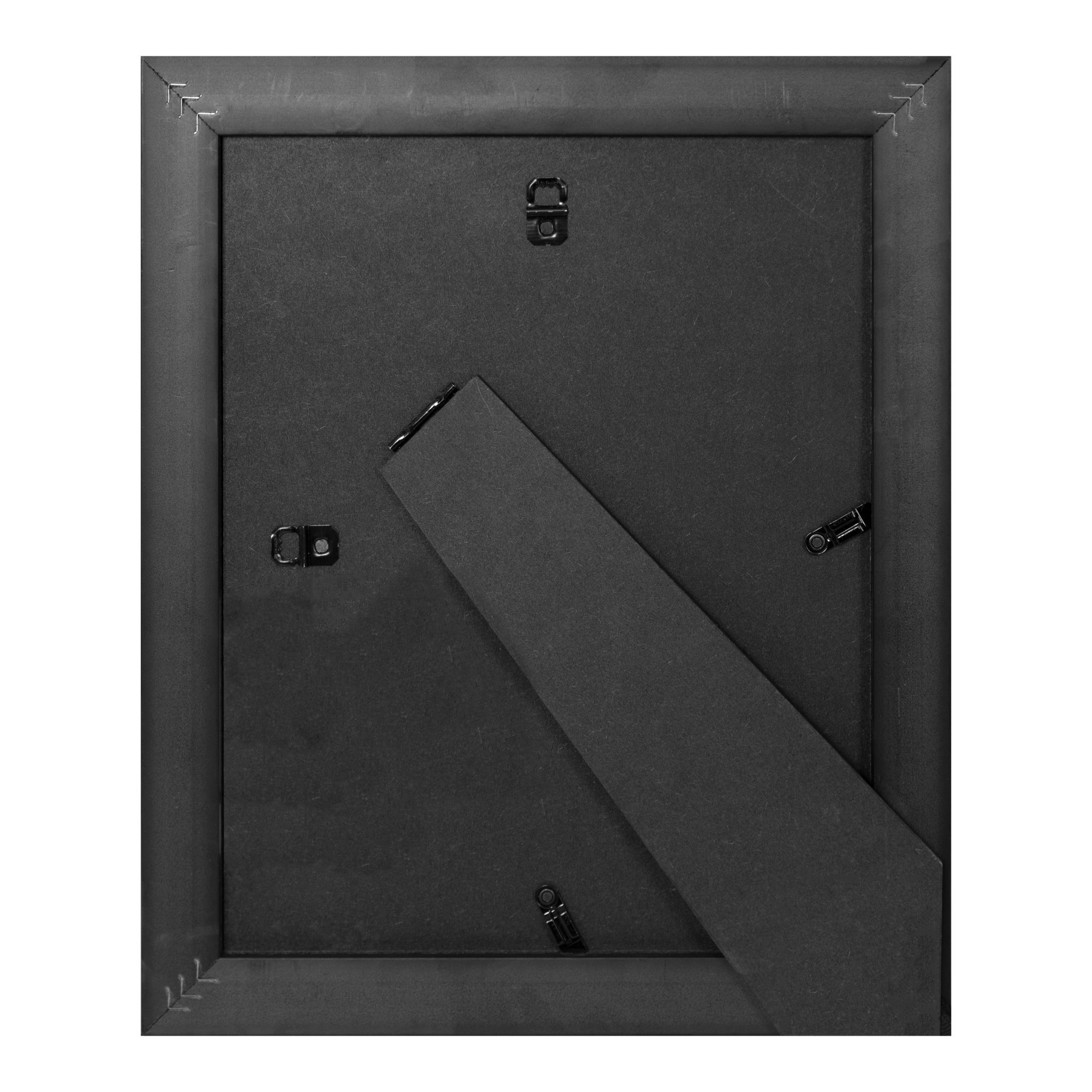 slide 2 of 4, Expressions Black Frame With Gold Inner Trim By Studio Decor, 8 in x 10 in