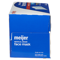 slide 23 of 29, MEIJER EARLOOP FACE MASK - LARGE/ADULT, 50 ct