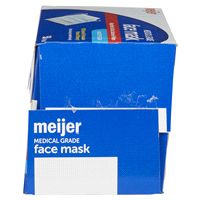 slide 7 of 29, MEIJER EARLOOP FACE MASK - LARGE/ADULT, 50 ct