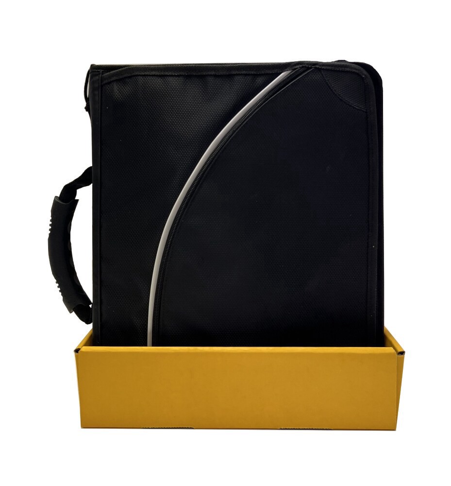 slide 1 of 1, Avery Messenger Nylon Zipper Binder, 1 ct