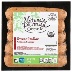 Nature's Promise Organic Sweet Italian Chicken Sausage - 5 ct