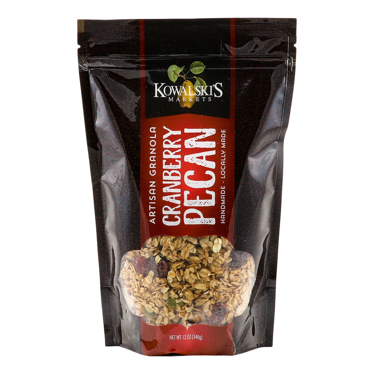 slide 1 of 1, Kowalski's Granola Bars-Cran-Pecan, 12 oz