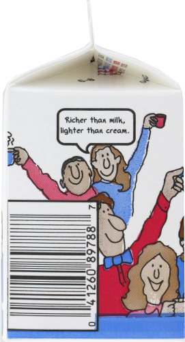 slide 2 of 2, Jackson & Company Half & Half Grade A Ultra-Pasteurized Milk, 1 pint