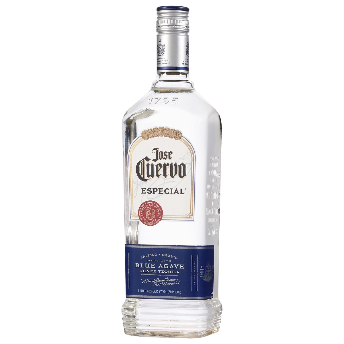 slide 8 of 9, Jose Cuervo Especial Silver Tequila 80 Proof - 1 L, 1 liter