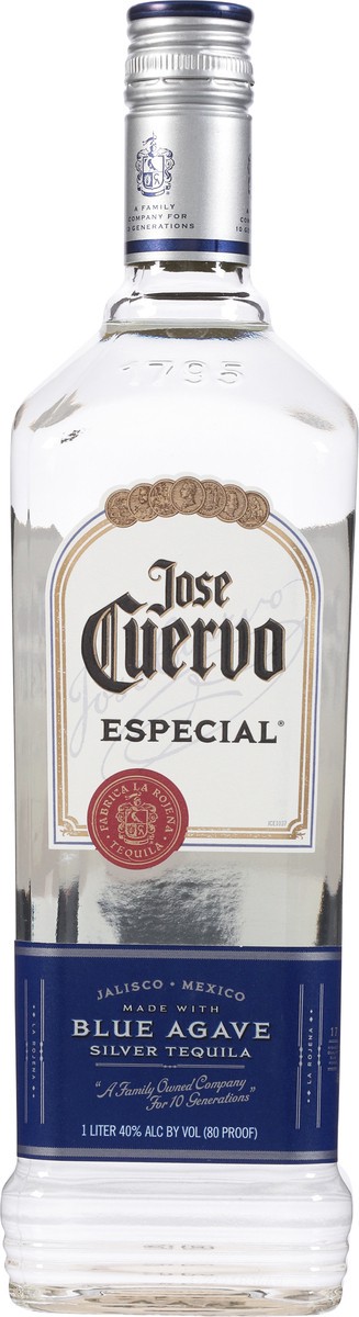 slide 4 of 9, Jose Cuervo Especial Silver Tequila 80 Proof - 1 L, 1 liter