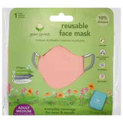 Green Sprouts Adult Reusable Face Mask Medium 1 1 ea