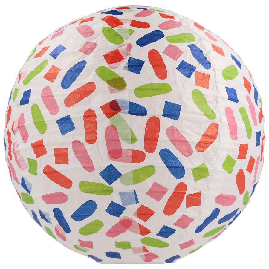 slide 3 of 5, Festive Voice Paper Lanterns, 6 ct