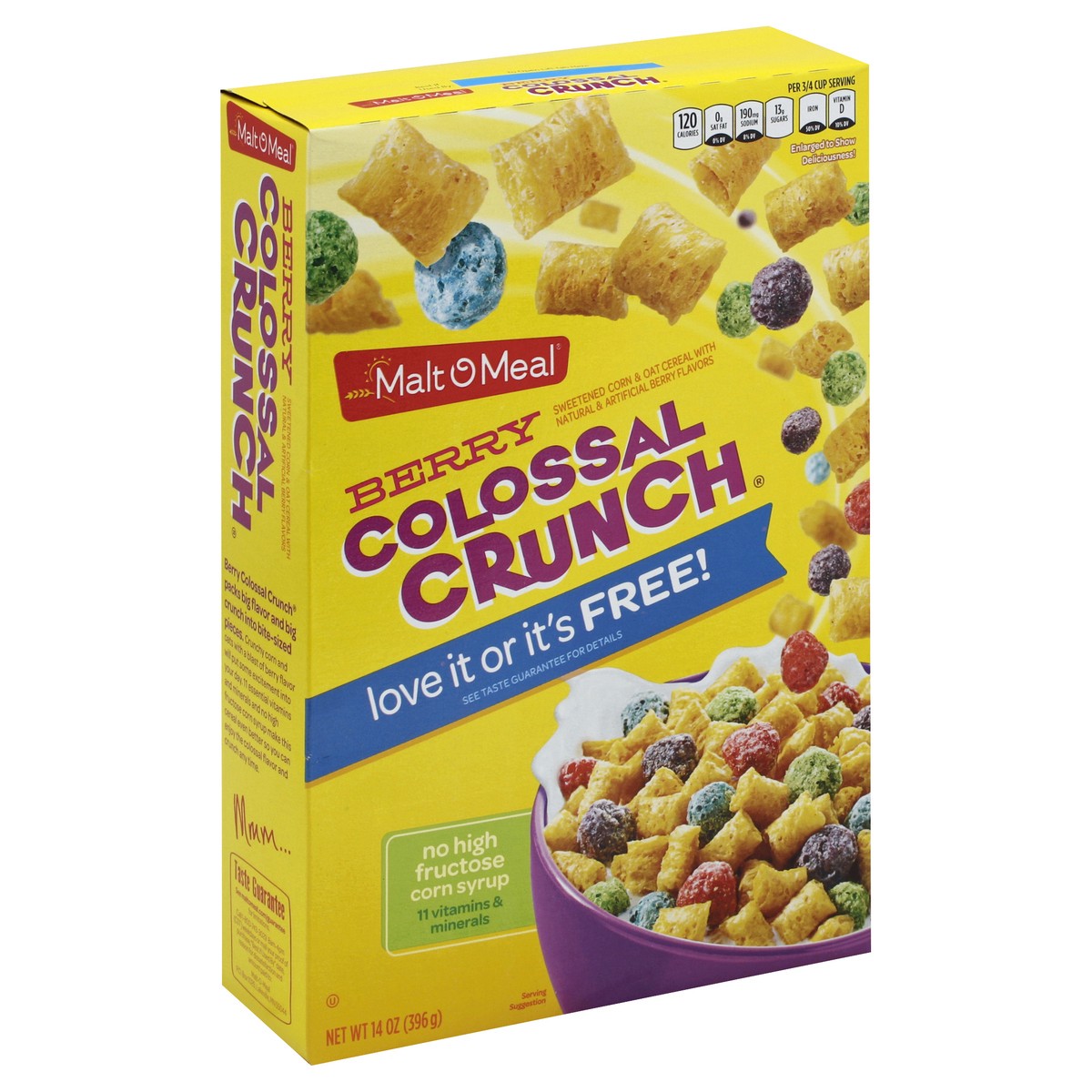 slide 4 of 5, Malt-O-Meal Cereal 14 oz, 14 oz