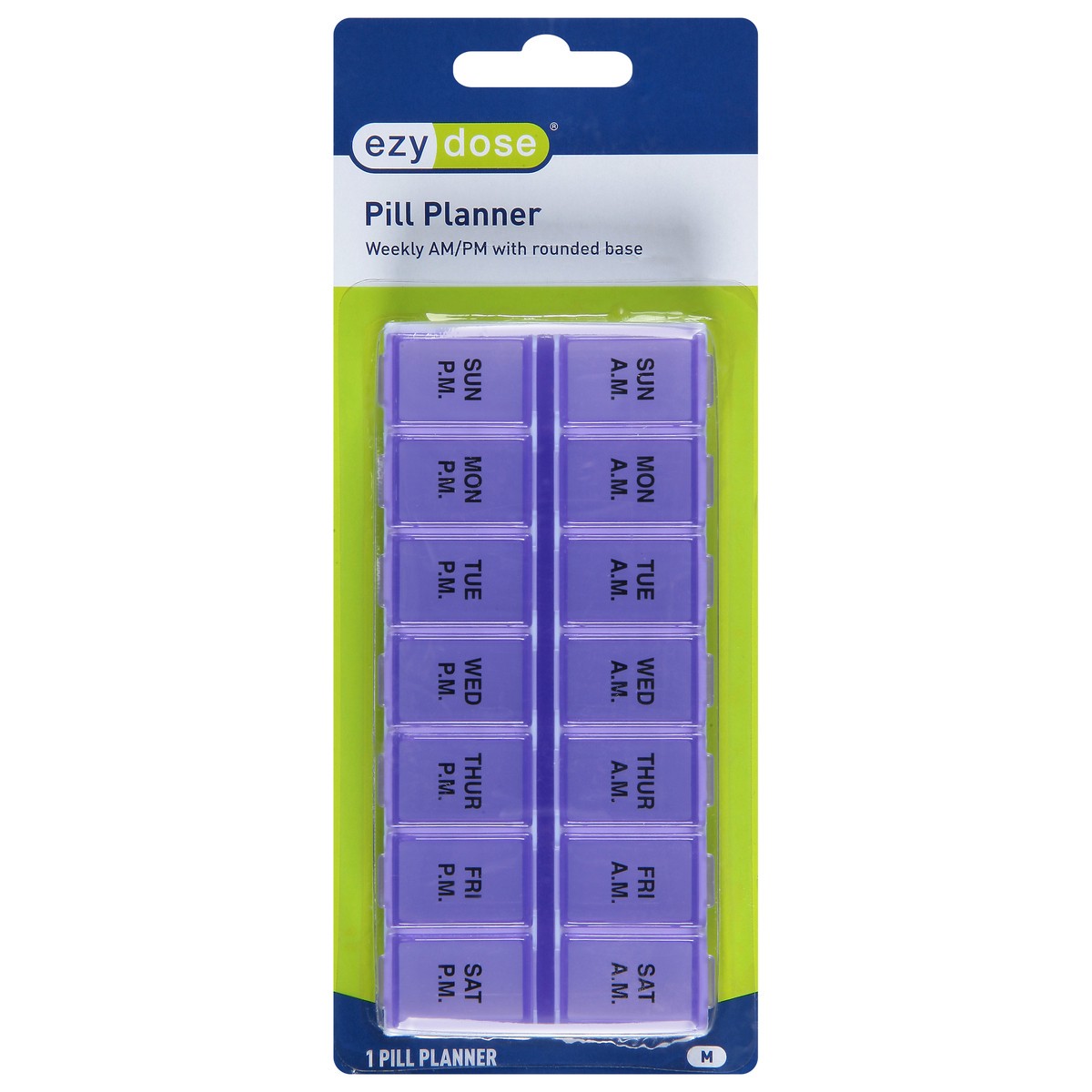 slide 8 of 11, EZY Dose Weekly AM/PM M Pill Planner M 1 ea, 1 ct