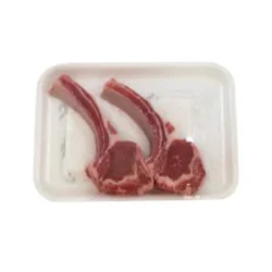 Lamb Rib Chops Service Case - 1.00 Lb