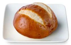 Pretzel Hamburger Roll - Each (Available Between 6 Am To 2 Pm)