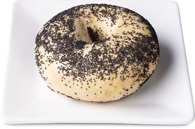 slide 1 of 1, Poppyseed Bagel - Each (Available Between 6 Am To 2 Pm), 1 ct