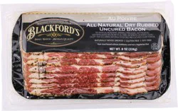 Blackford's Au Poivre All Natural Dry Rubbed Uncured Bacon