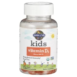Garden of Life Kids Org Vitd3 Gummy Orange