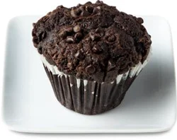 Double Chocolate Chip Muffin - Each (Available Between 6 Am To 2 Pm)