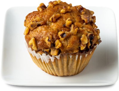 slide 1 of 1, Banana Nut Muffin - Each (Available Between 6 Am To 2 Pm), 1 ct