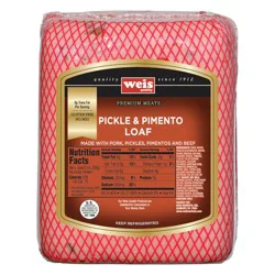 Weis Quality Sliced Pickle and Pimento Loaf