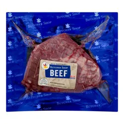 Butcher Shop Boneless Beef Top Round Roast Vacuum Sealed Fresh