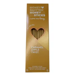 Honey Smitten Caramel Apple Twist Honey Sticks, 10 ct