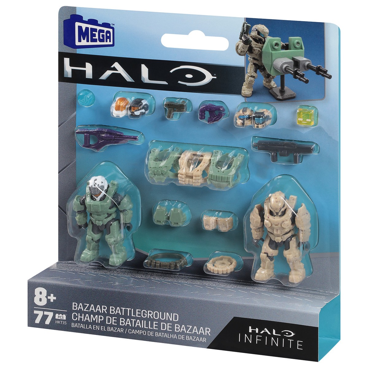 slide 6 of 12, Mattel Halo Infinite Bazaar Battleground Toy 77 ea, 77 ct