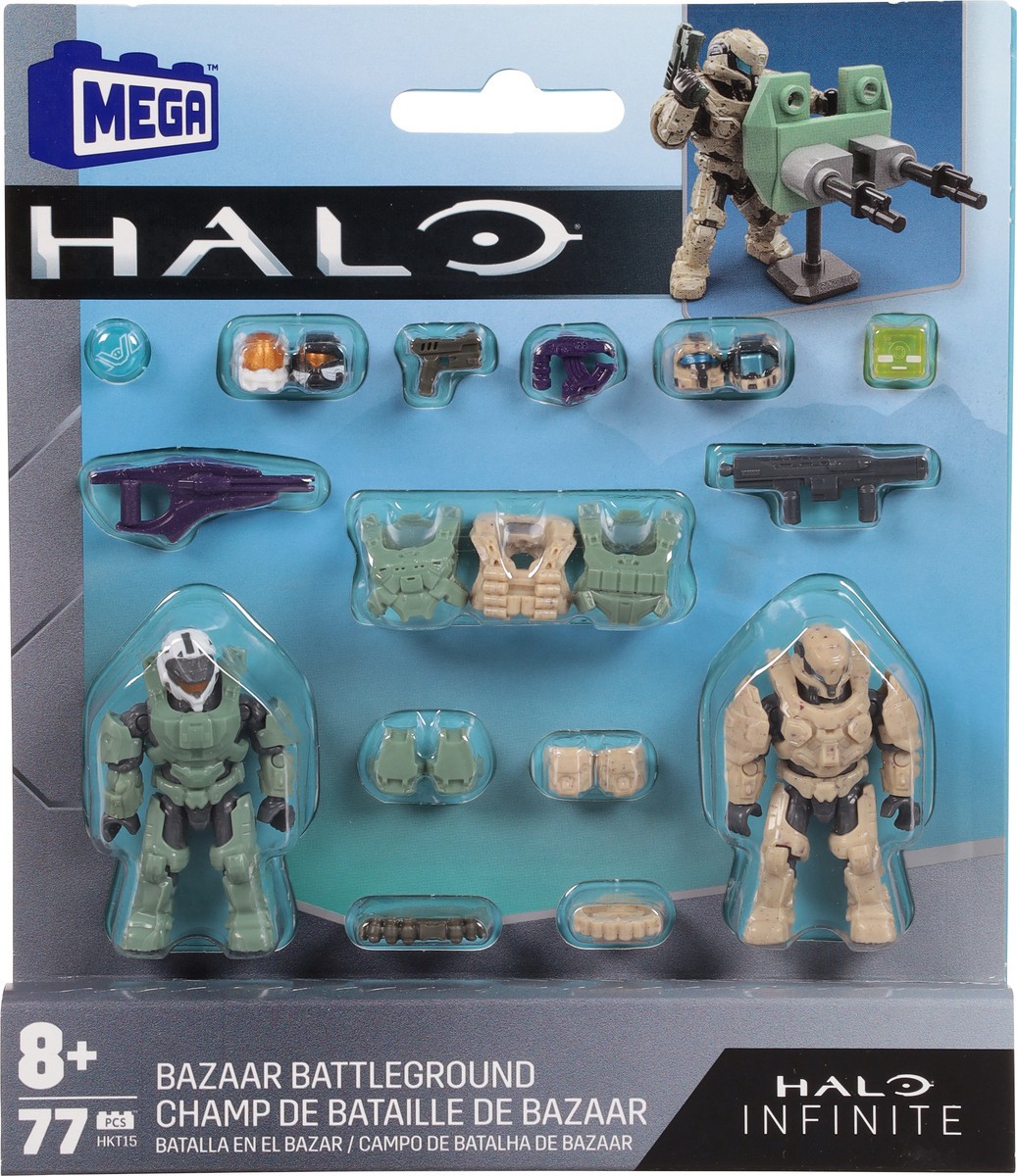 slide 8 of 12, Mattel Halo Infinite Bazaar Battleground Toy 77 ea, 77 ct