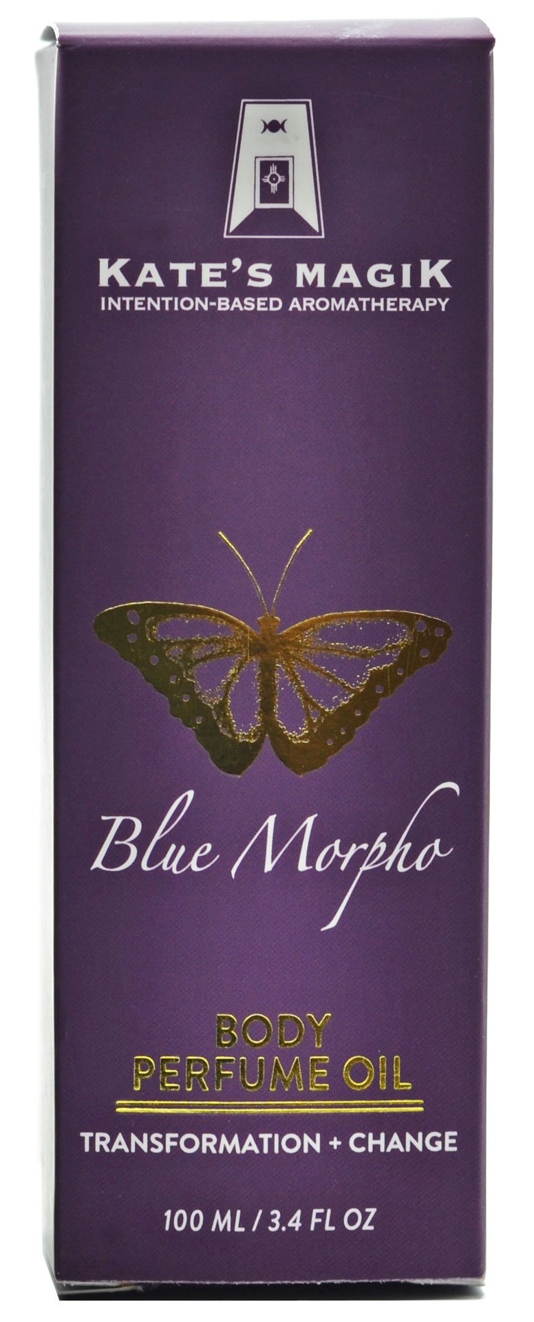 slide 1 of 1, Kate's Magik Blue Morpho Body Perfume Oil, 3.4 oz
