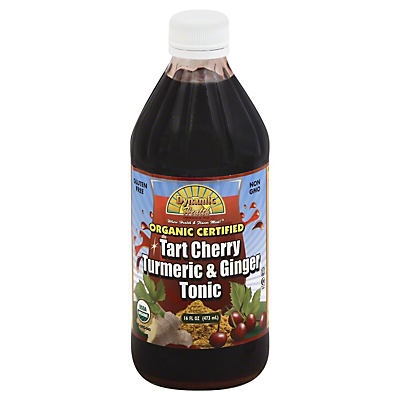 slide 1 of 1, Dynamic Health Tart Cherry Turmeric & Ginger Tonic Certified Organic Glass, 16 oz