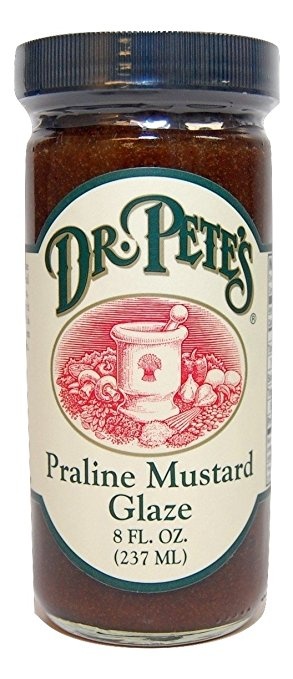 slide 1 of 1, Dr. Pete's Praline Mustard Glaze, 8 oz