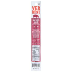 Vermont Smoke & Cure Uncured Bacon Hickory Smoked Pork Stick 1.0 oz