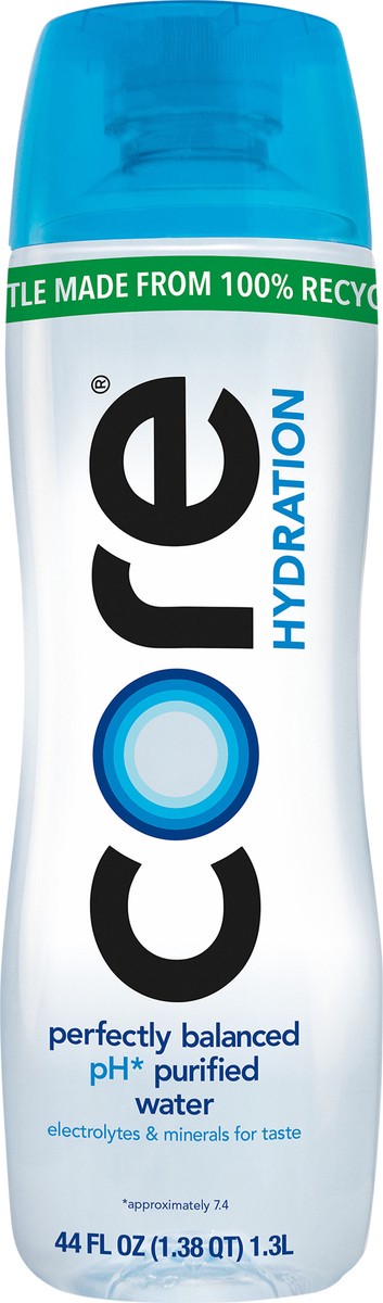 slide 2 of 7, Core Hydration Perfectly Balanced Water- 44 fl oz, 1.30 liter