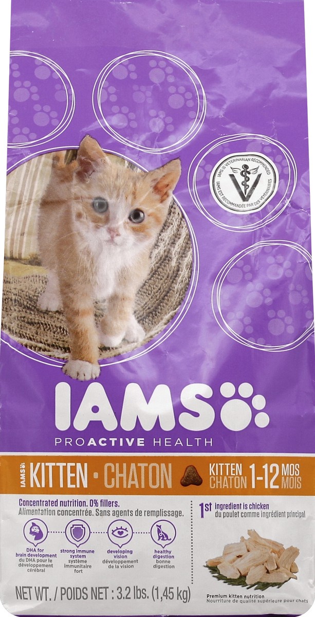 slide 5 of 6, IAMS Kitten Nutrition 3.2 lb, 3.2 lb