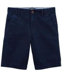 Oshkosh Kid Stretch Chino Shorts Navy 6