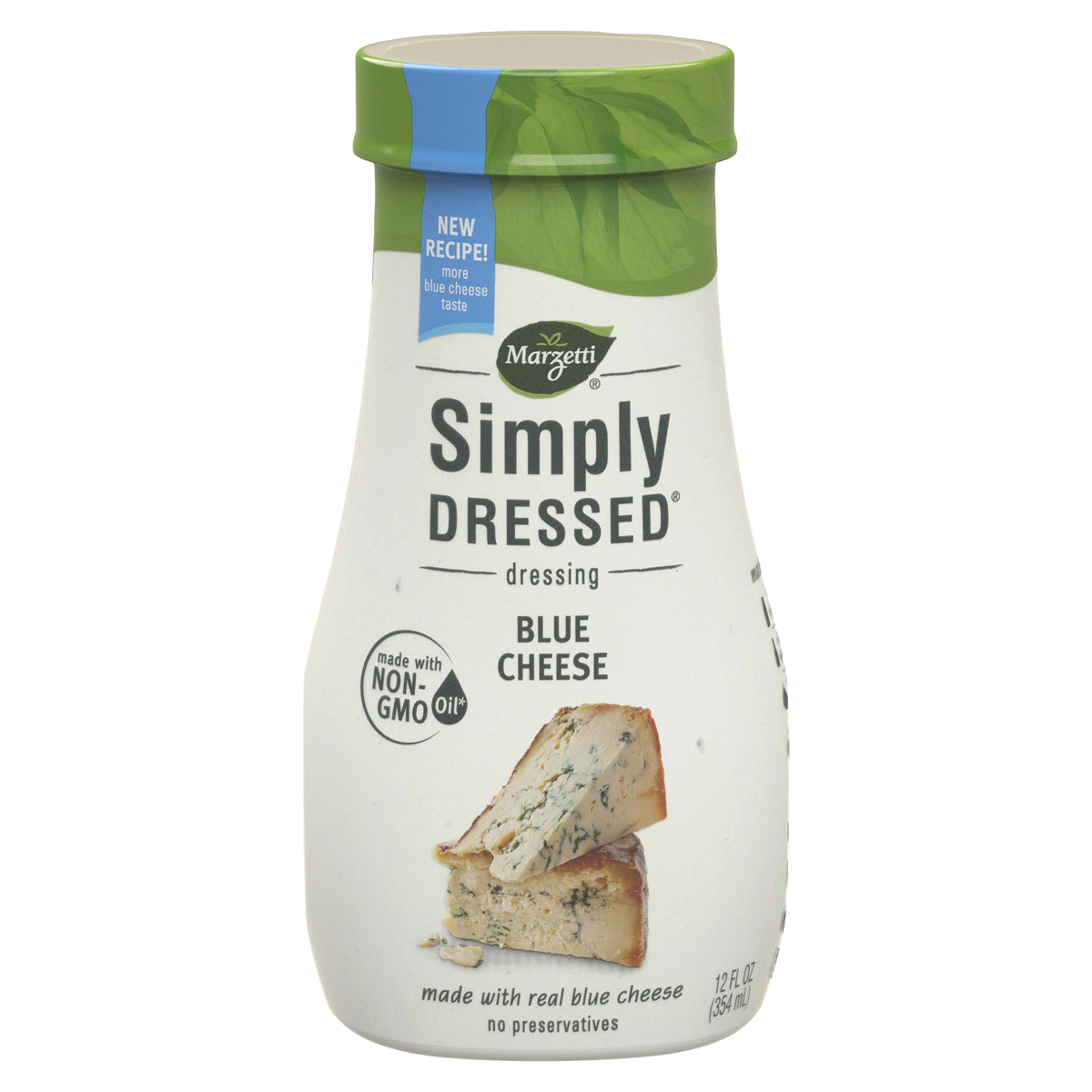 slide 1 of 1, Marzetti Simply Dressed Blue Cheese Dressing, 12 oz