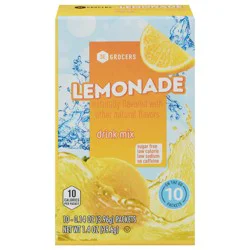 SE Grocers Lemonade Drink Mix- 10 ct