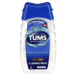 Tums Calcium Supplement Chewable Antacid Tablets