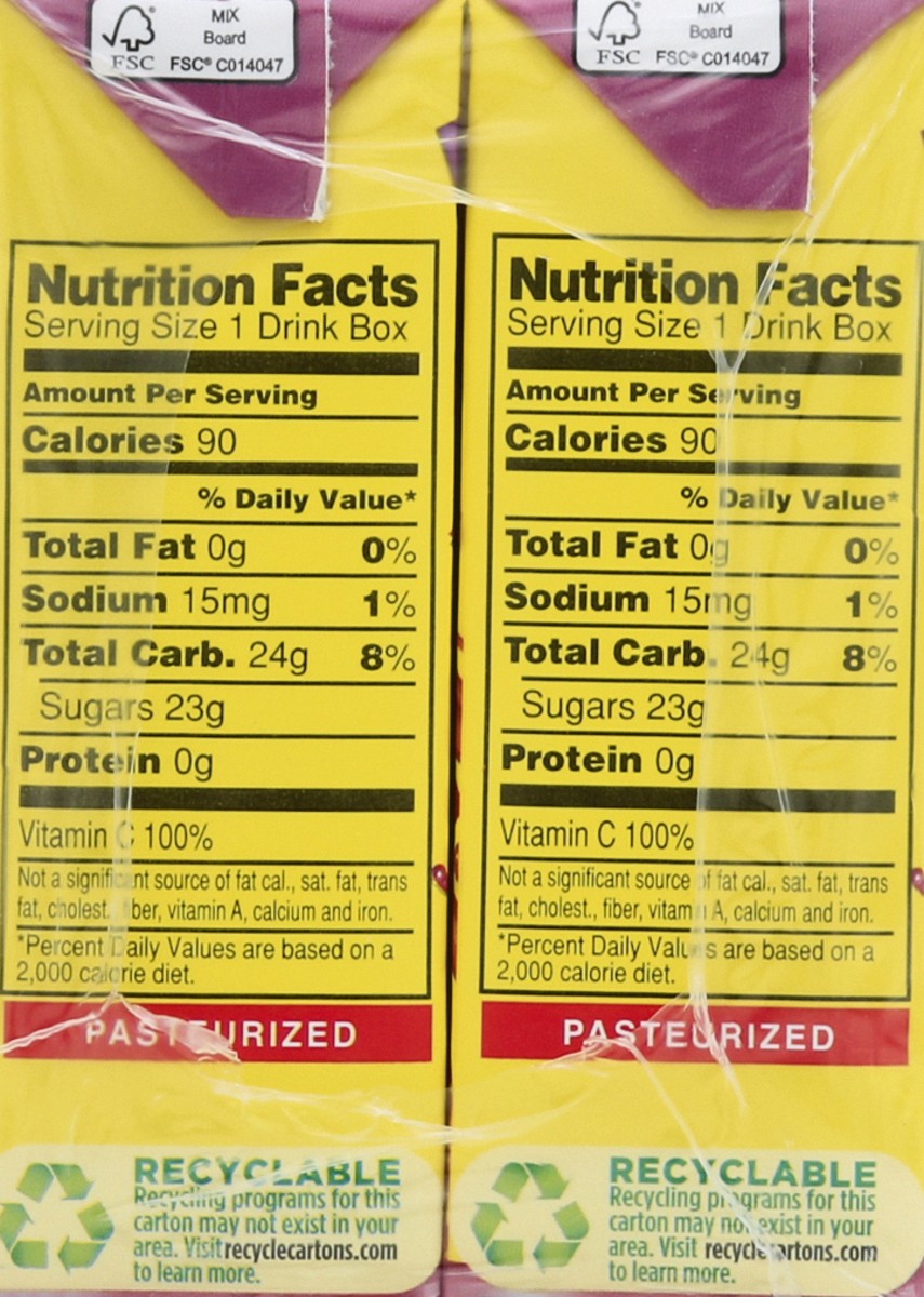 slide 3 of 4, Hi-C Smashin' Wild Berry Fruit Drink - 10 ct; 5.98 fl oz, 10 ct; 5.98 fl oz