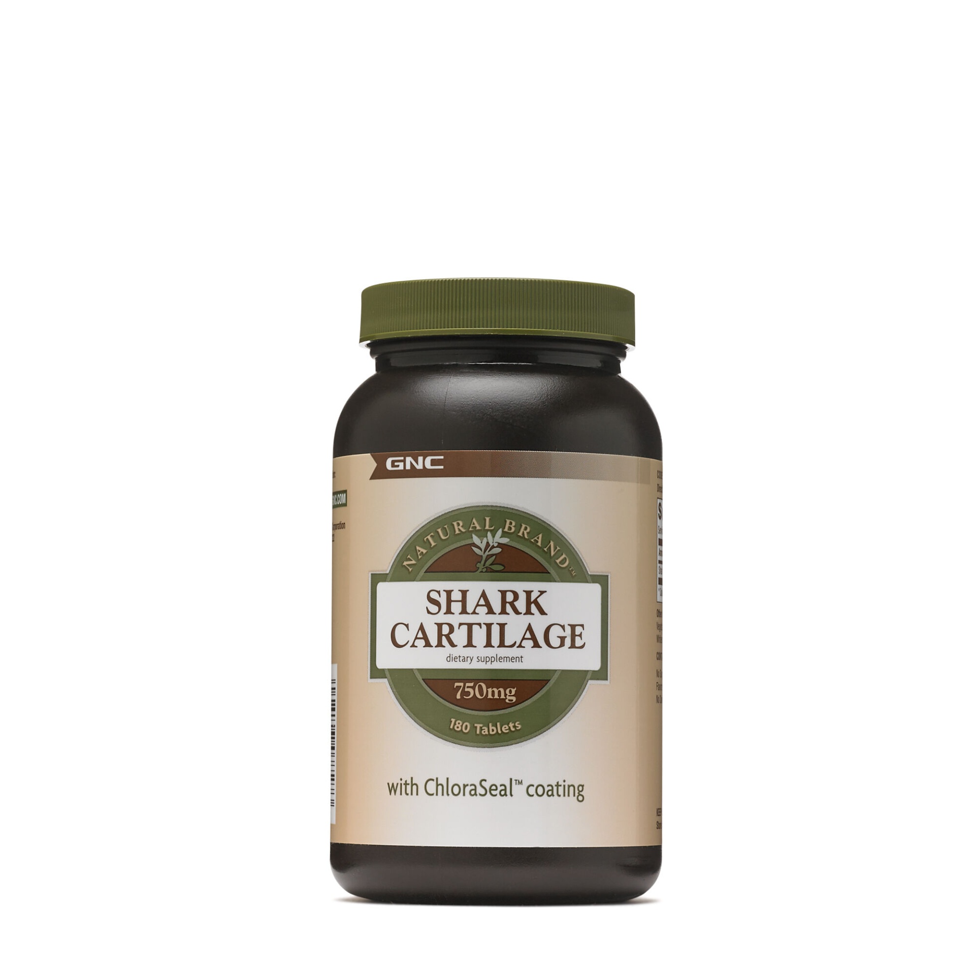 slide 1 of 1, GNC Natural Brand Shark Cartilage, 180 ct