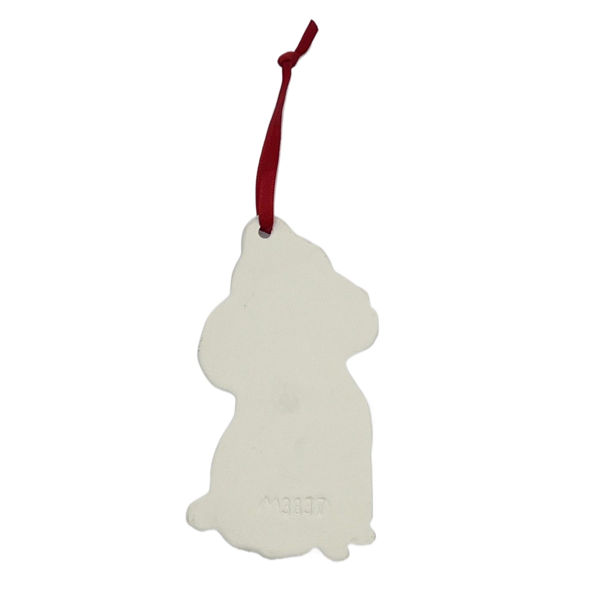 slide 2 of 4, 4.5" Diy Ceramic Poodle Ornament By Make Market, 2.95 in x 0.4 in x 4.5 in